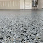 Cabin Fever Garage floor