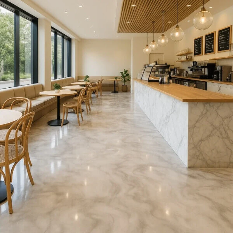 Cafe Area flooring