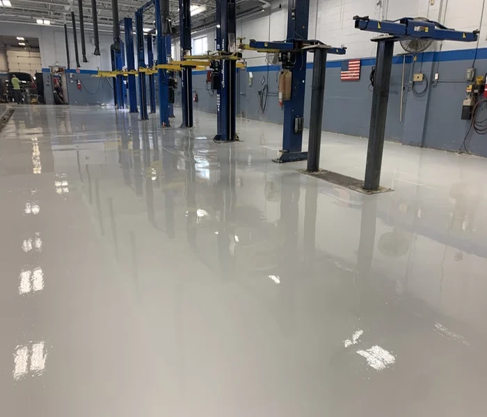 Solid Color Epoxy Flooring