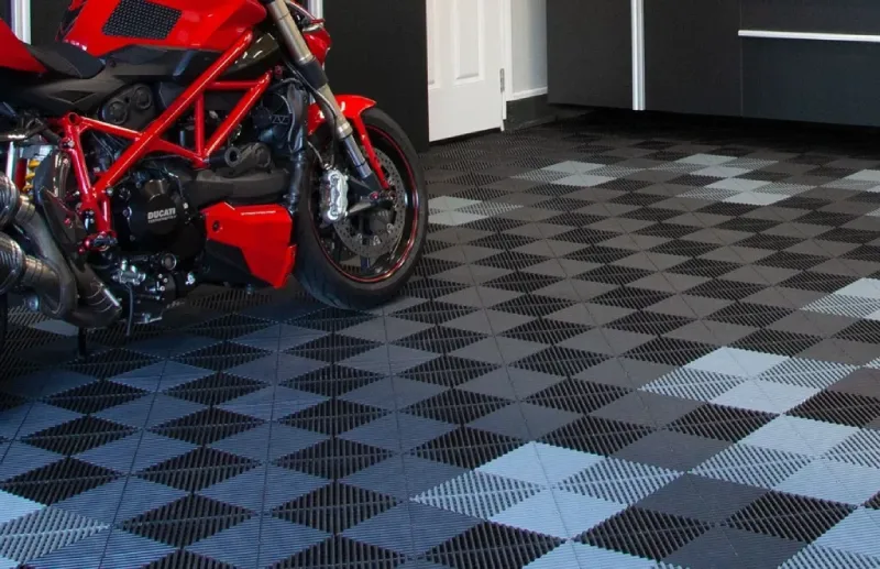 swisstrax garage flooring installation