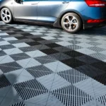Interlocking Ribbed & Solid Garage Floor Tiles
