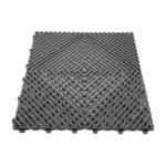 Modular Interlocking Ribbed Floor Tile